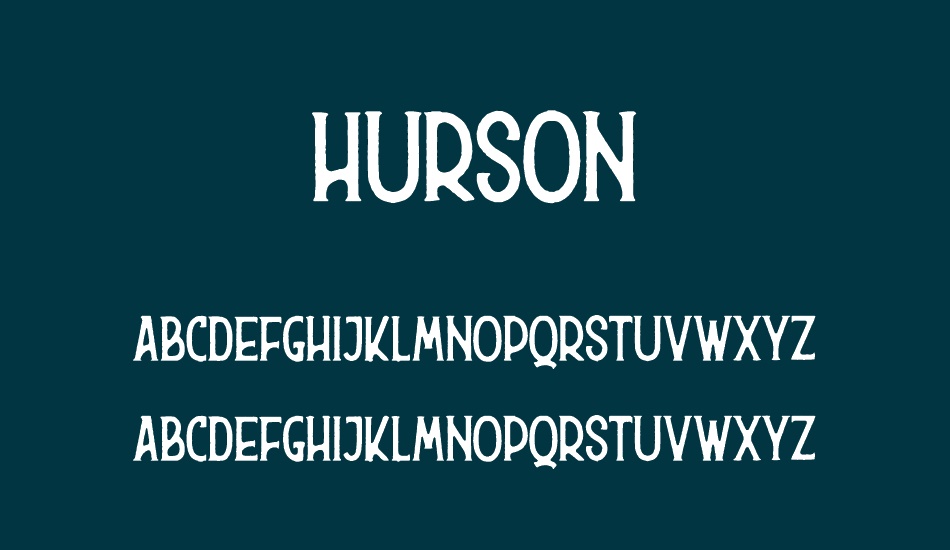 Hurson font