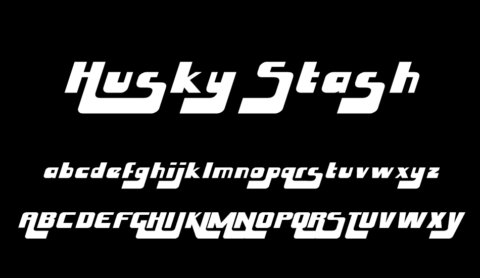 Husky Stash font