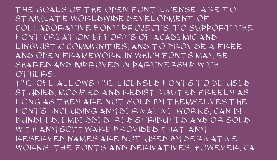 hypografic font 1