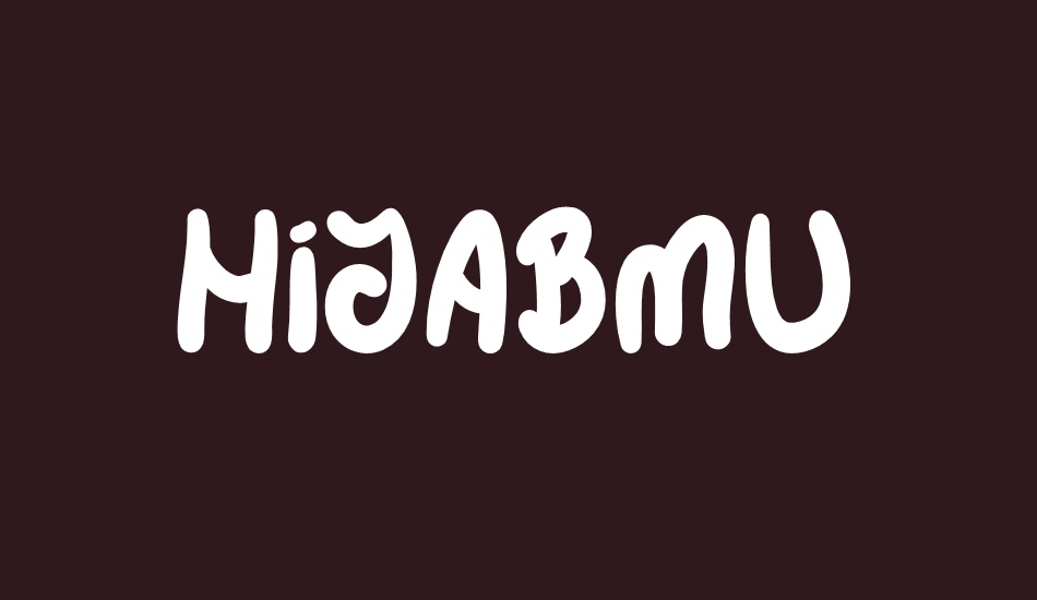 HIJABMU font big