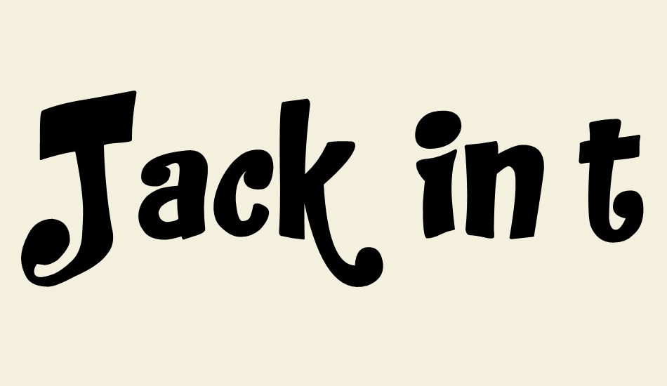 Jack in the Box font big