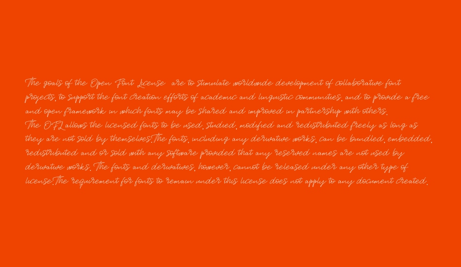 Jackson Script font 1