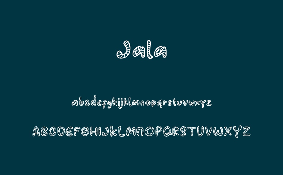 Jala font