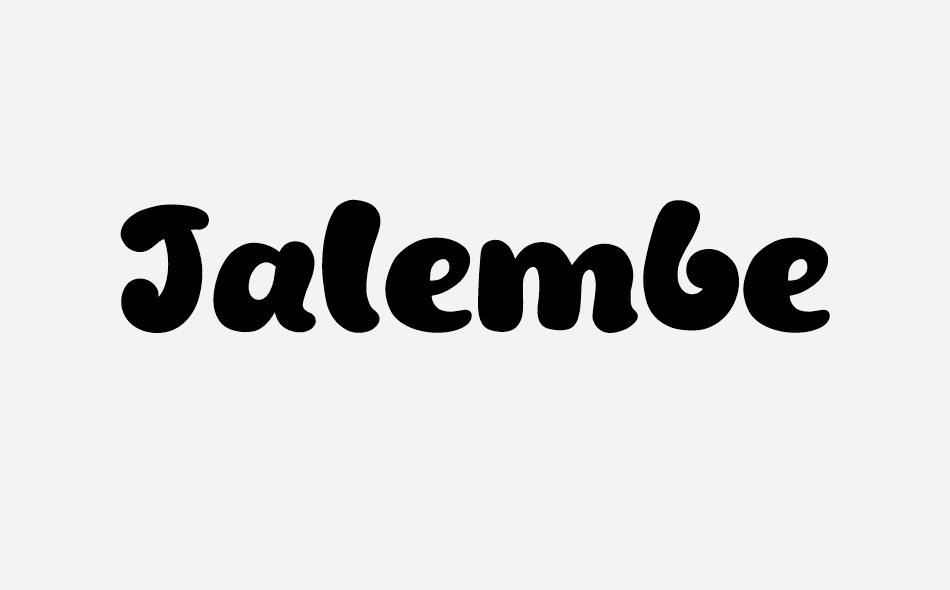 Jalembe font big