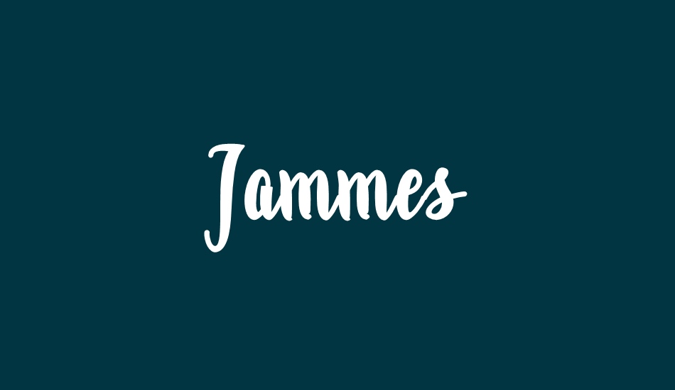 Jammes font big