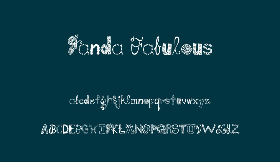 janda-fabulous font