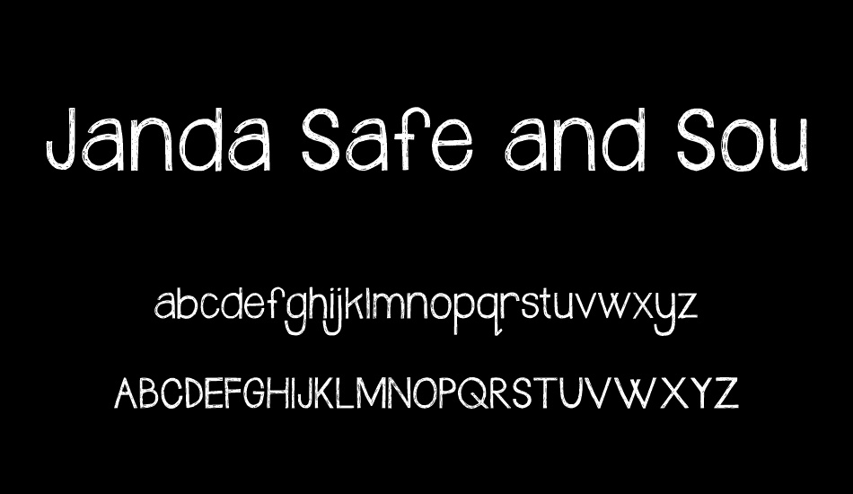 janda-safe-and-sound font