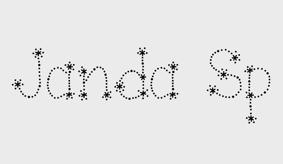 janda-sparkle-and-shine font big
