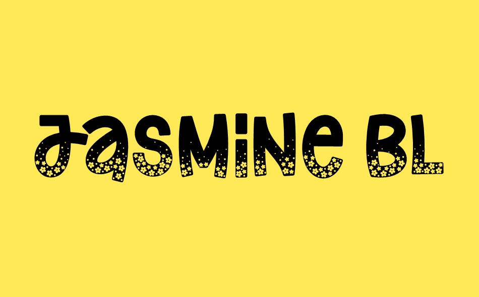 Jasmine Bloom font big
