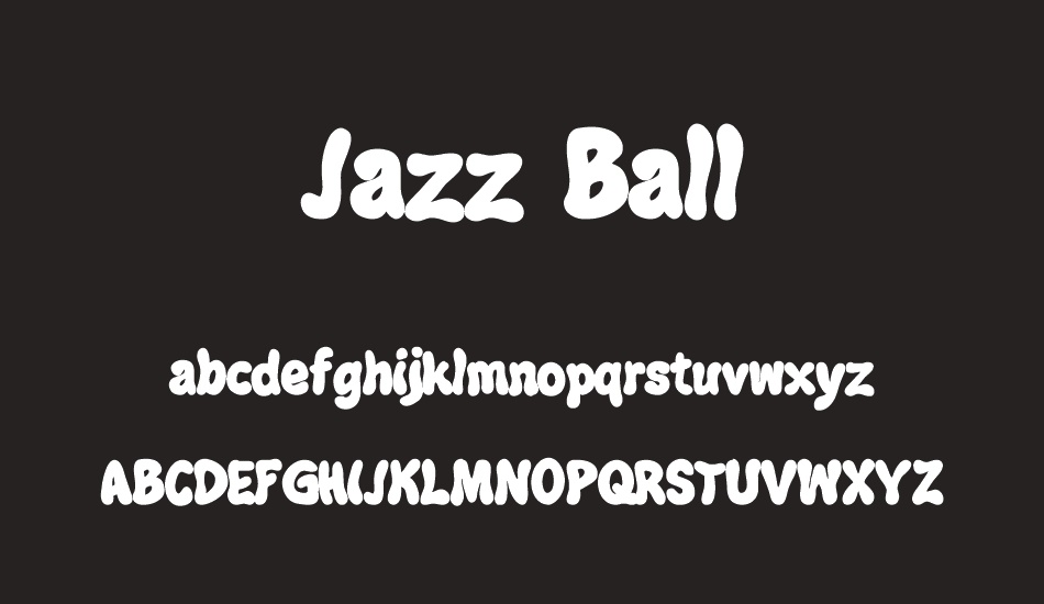 Jazz Ball font