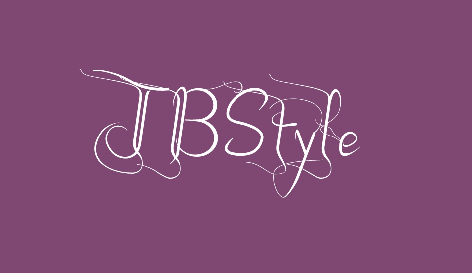 JBStyle font big