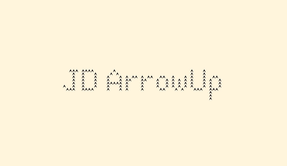 JD ArrowUp font big