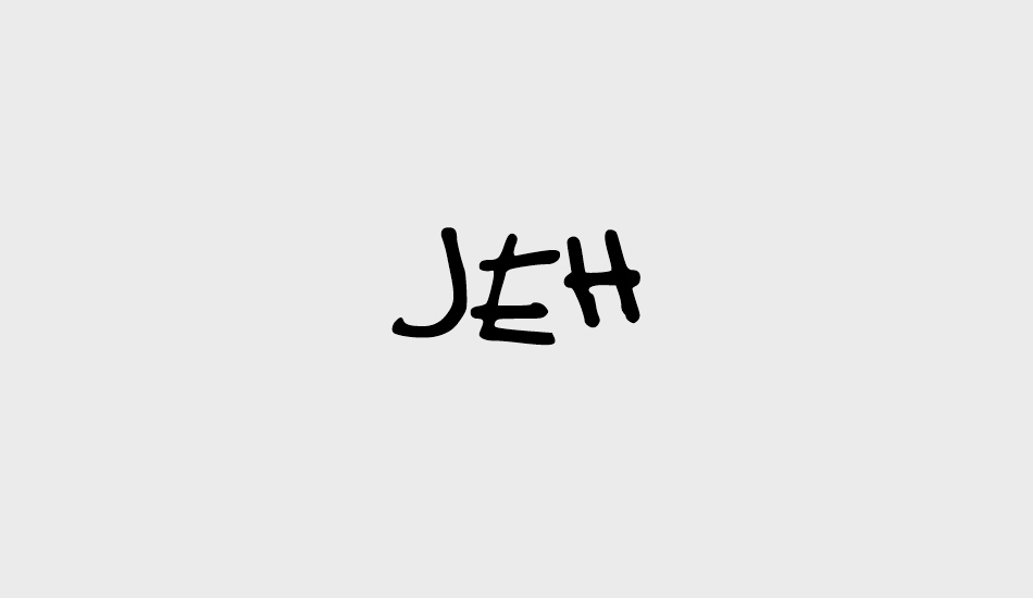 JEH font big