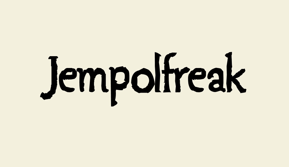 Jempolfreak font big