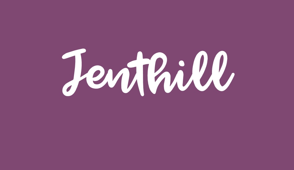 Jenthill font big