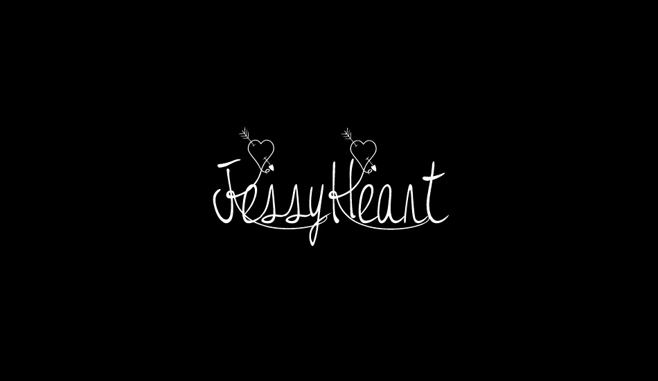 JessyHeart font big