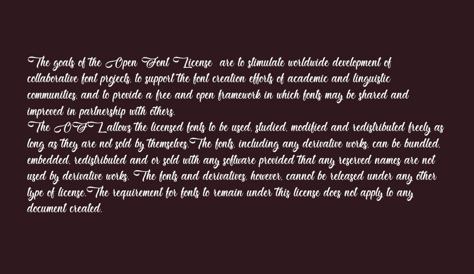 Jestho Fisher - Personal Use font 1