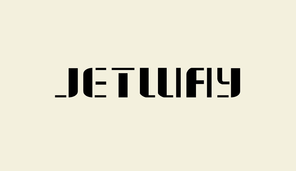 Jetway font big