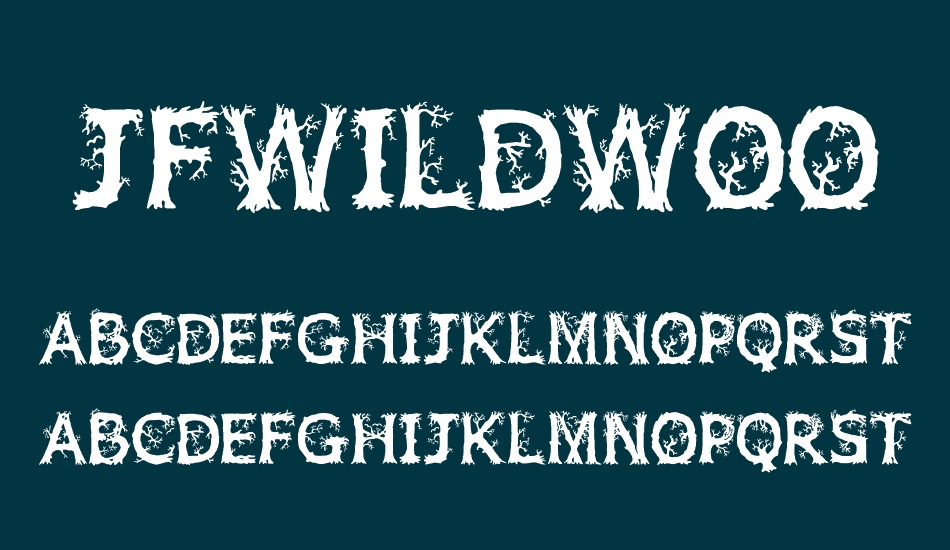 JFWildWood font