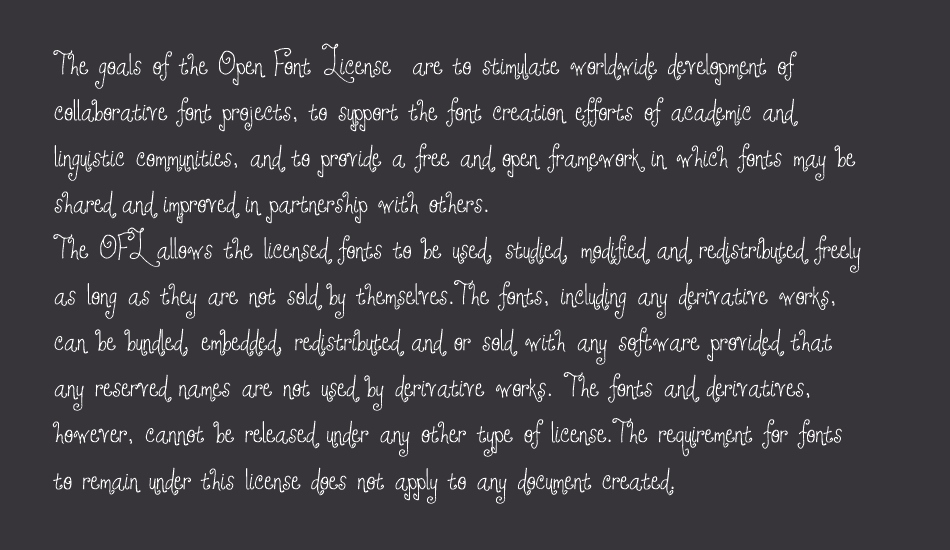 Jheri Curls font 1