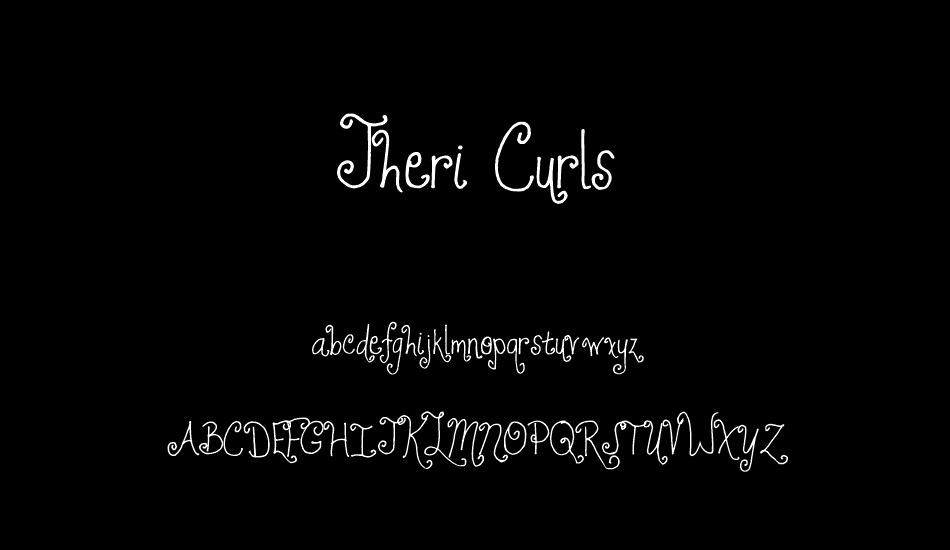 Jheri Curls font