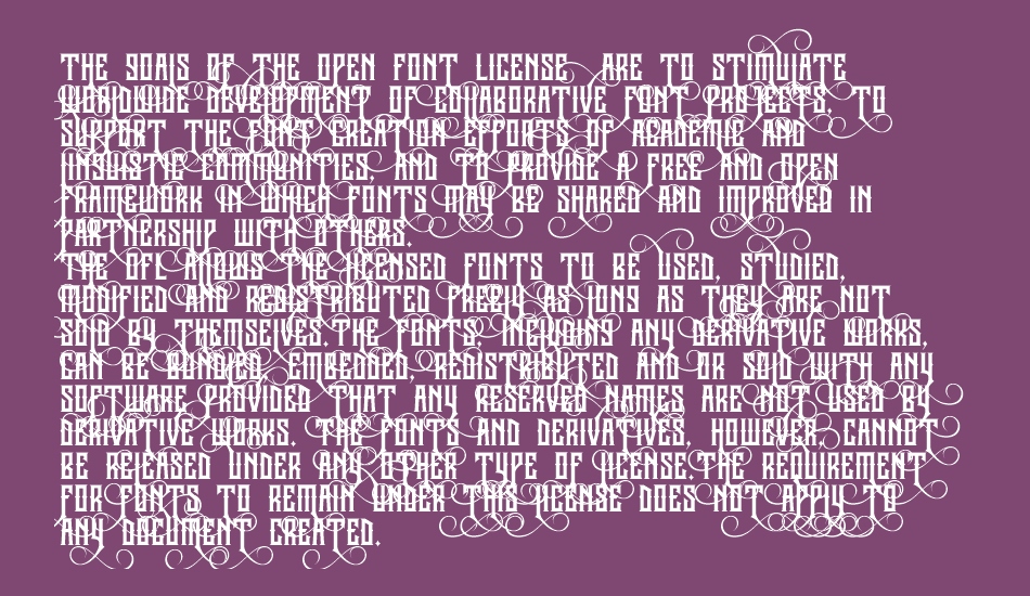 Jibriel Small Caps font 1