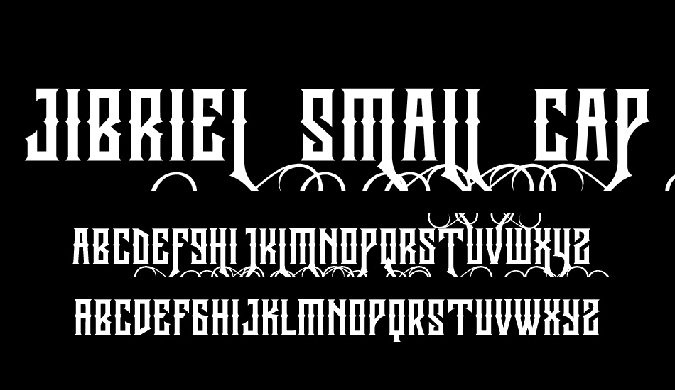 Jibriel Small Caps font