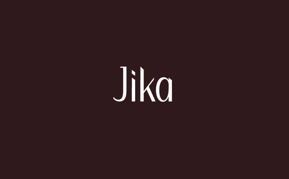 Jika font big