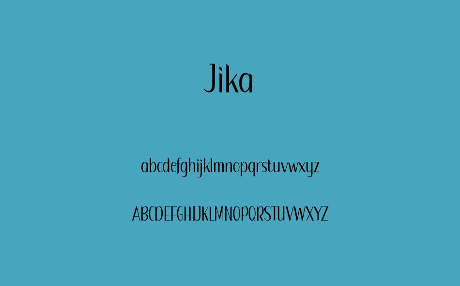 Jika font