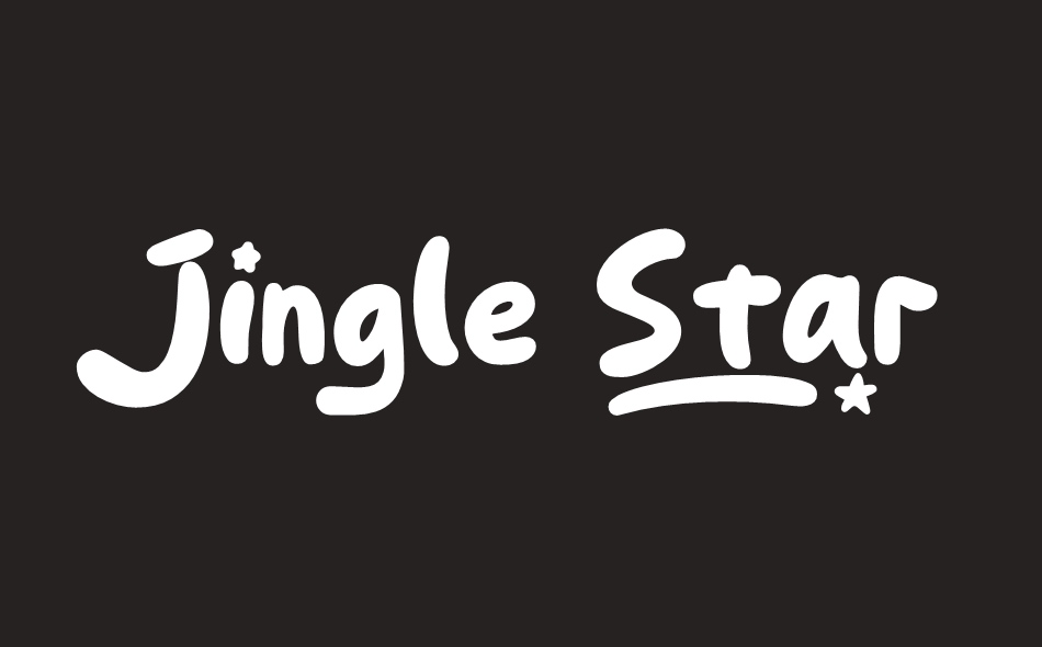 Jingle Star font big