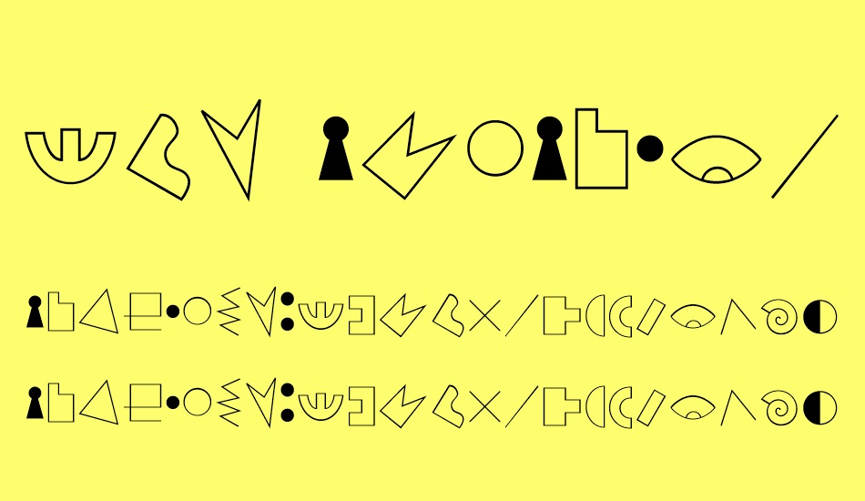 JMH Alfabeto Petiso font