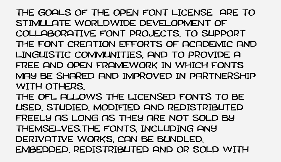 JMH CANASTA font 1