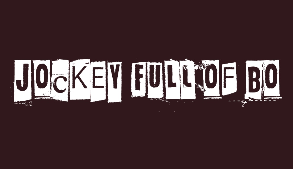 jockey-full-of-bourbon font big