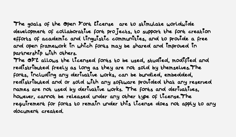 JOfont font 1