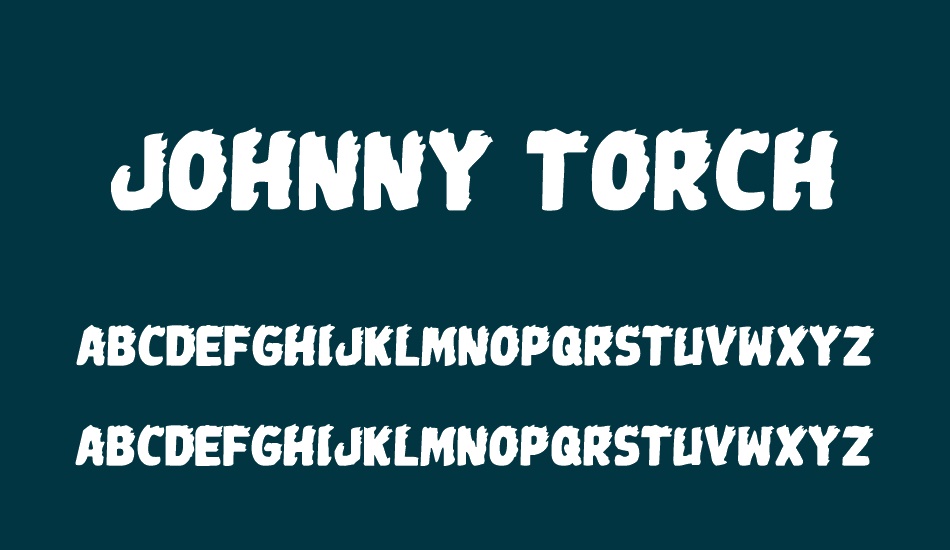 Johnny Torch font