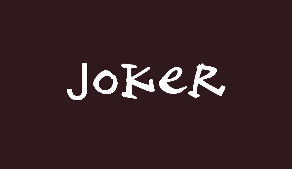 Joker font big