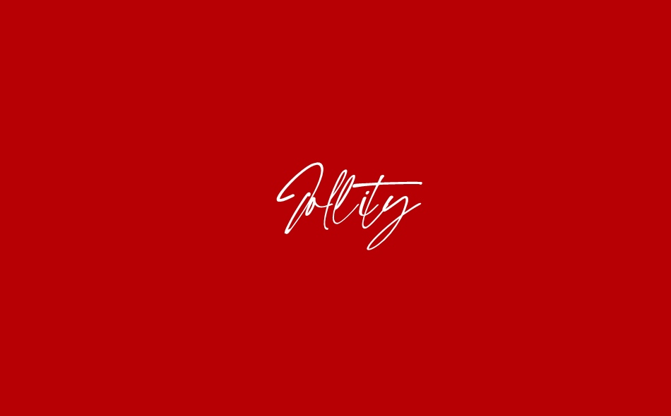 Jollity font big