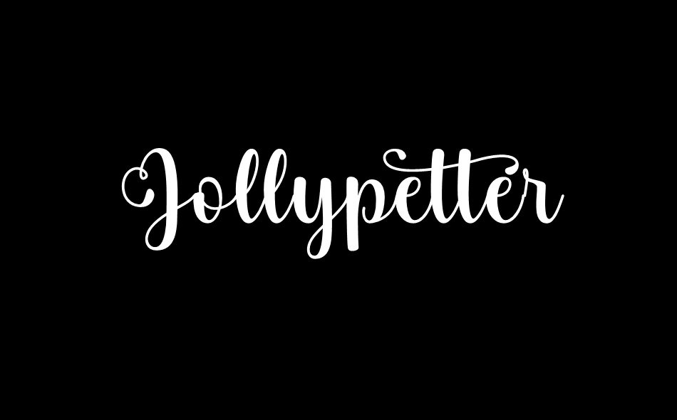 Jollypetter font big