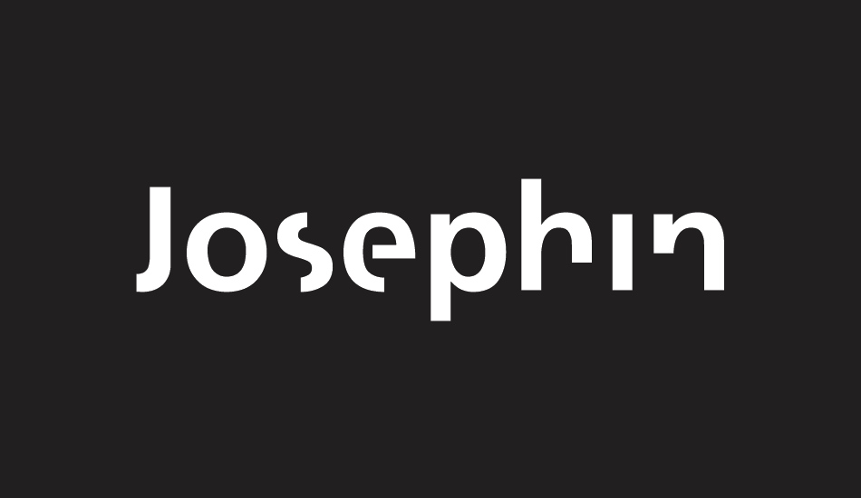 Josephin font big