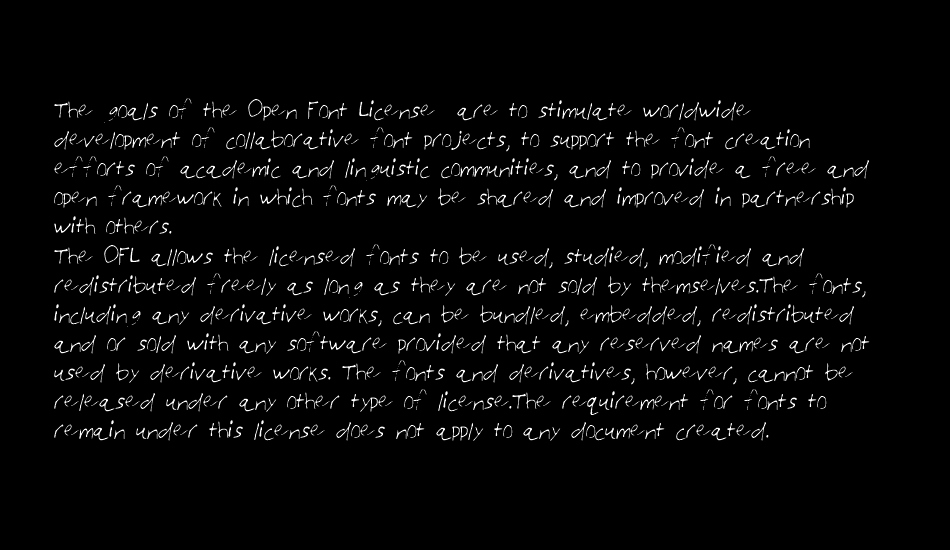 JTsVeryAmazingFont font 1