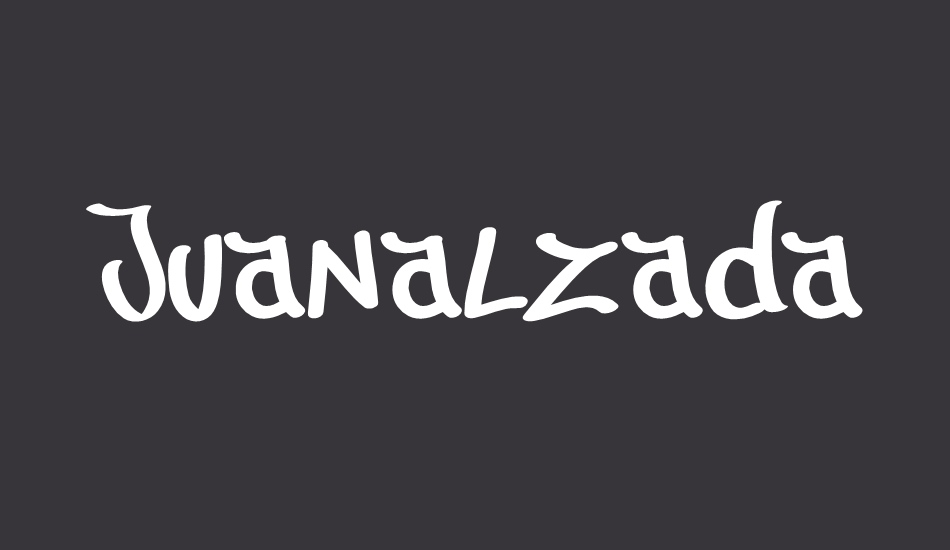 Juanalzada font big