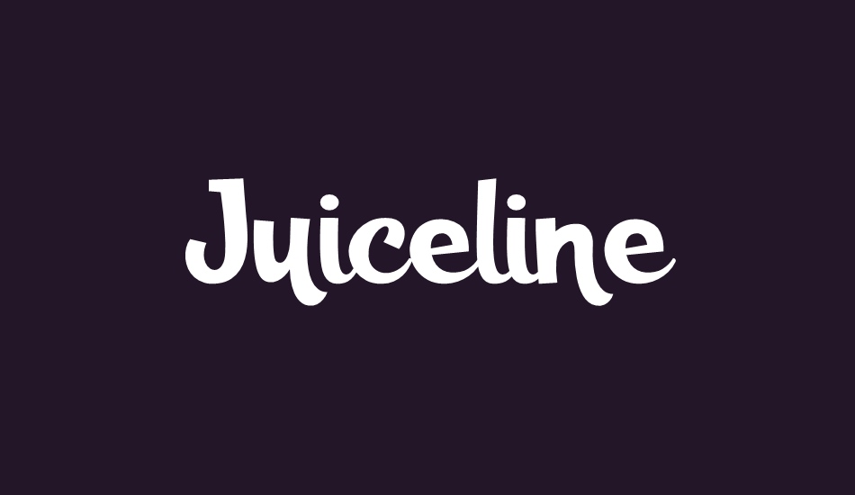 Juiceline font big