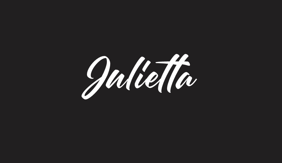 Julietta font big