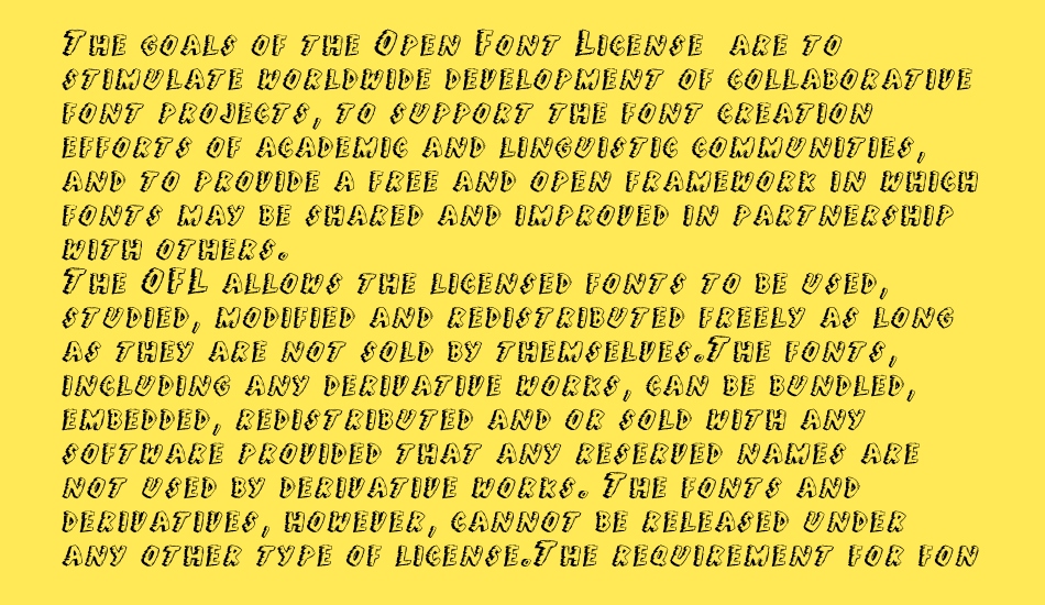 Jungle Fever font 1