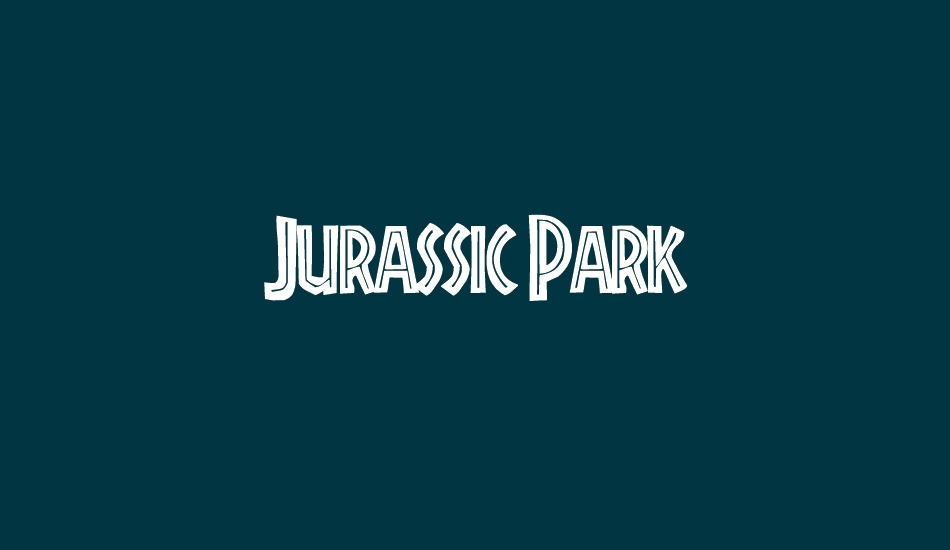 Jurassic Park font big