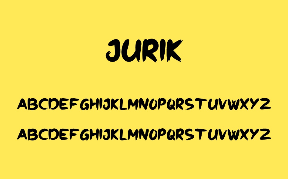 Jurik font