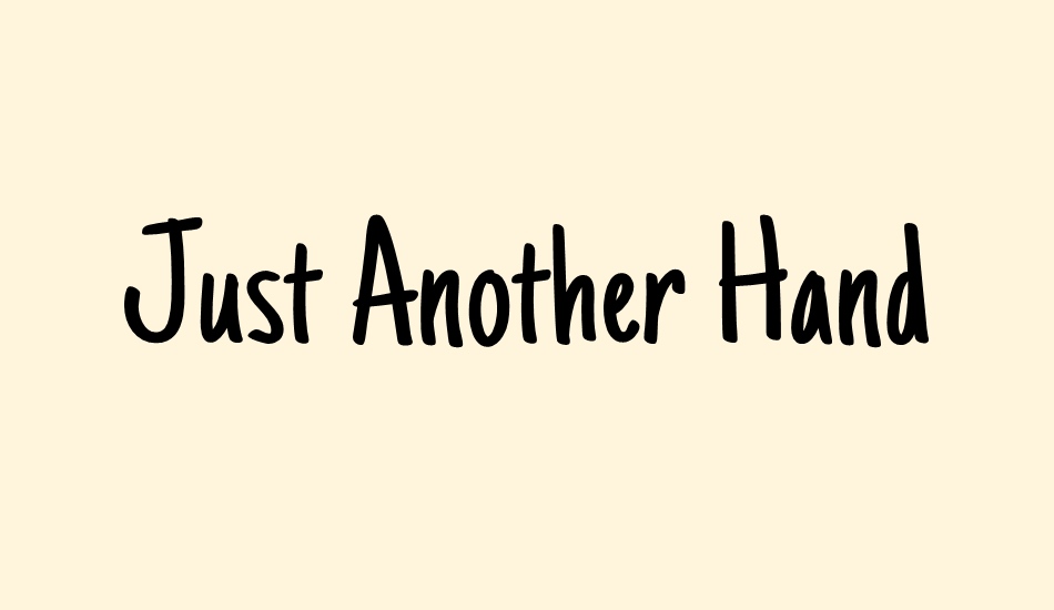 just-another-hand font big