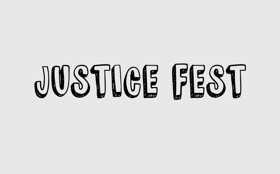Justice Fest font big