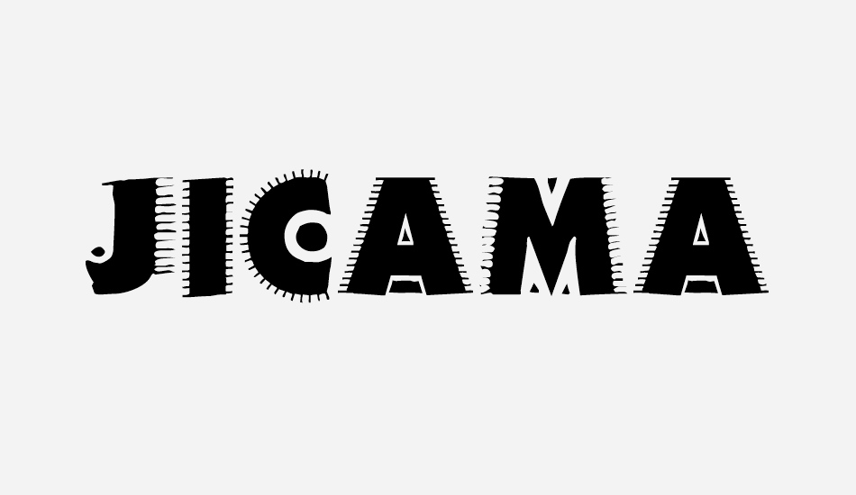 JICAMA font big