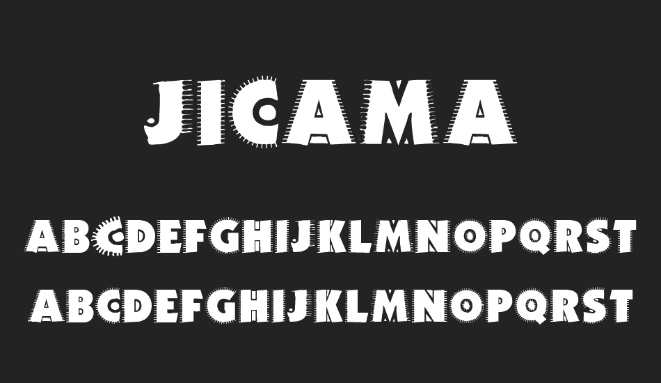 JICAMA font